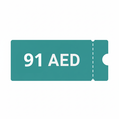 خصم 91 درهم لأول طلب